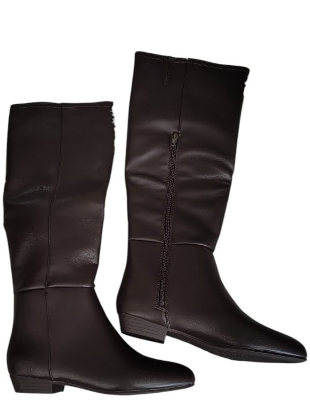 Sugar Womens Immerse Flat Heel Dress Boots Size 7.5 Brown